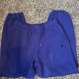 Blue Jogger Pants peloton Lulu